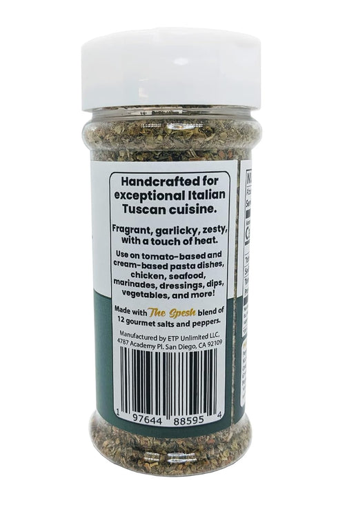 3.2 oz The Spesh - Tuscan Herb Seasoning - Handcrafted Gourmet Italian Seasoning Blend - Fragrant, Robust, Zesty Blend
