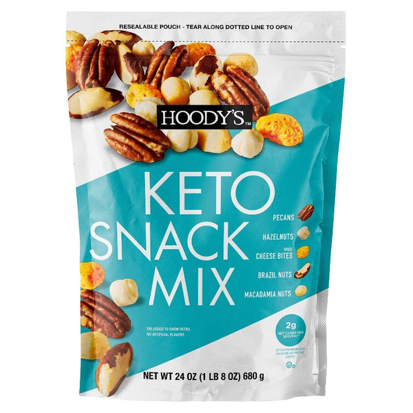 Generic Hoodys Keto Snack Mix | Pecans | Hazelnuts | Cheese Bites |