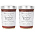 Bonnie's Jams Strawberry Rhubarb Jam, 17.5 oz, Made with Fresh Rhubarb and
