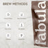 12 oz Fabula Low Acid Coffee, USDA Organic Ground Coffee Medium Roast - Non GMO - No Molds - Mycotoxins Pesticides Free