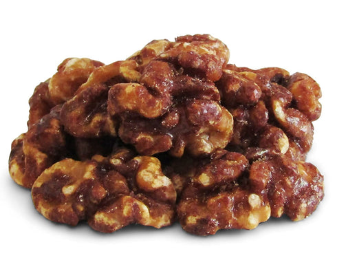 1 lb Protein-Packed Gourmet Glazed Walnuts by Its Delish, Bulk Bag Vegan, Kosher, Non-GMO, No Artificial Flavors