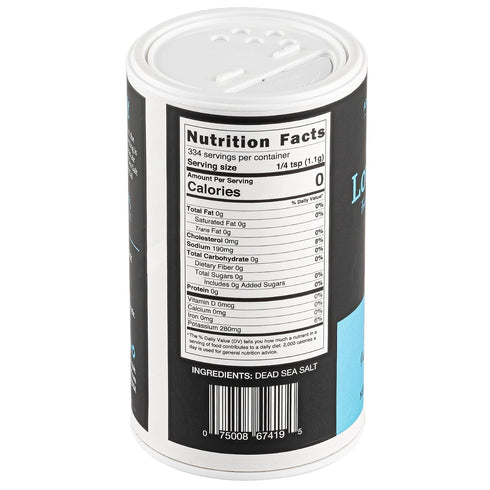 39 oz 13 oz 100% Aromasong Low Sodium Sea Salt Bundle - Fine Grain Dead Sea Salt Mixed with Potassium Chloride, Bag