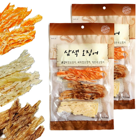JOKUNA - Korean dried squid - Soft and chewy texture squid (Spicy, Butter,
