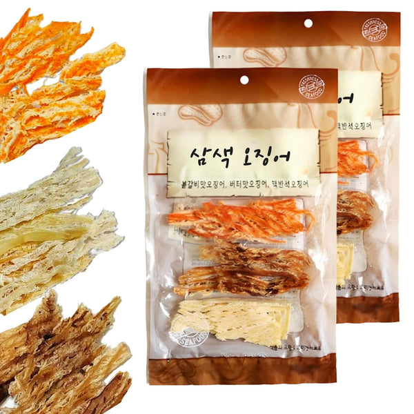 JOKUNA - Korean dried squid - Soft and chewy texture squid (Spicy, Butter,