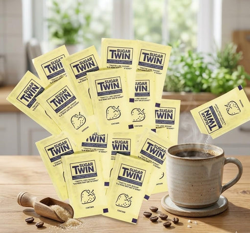 Dolly Packets 1000/Packs Sugar Twin Zero Calorie Single Serve Sweetener