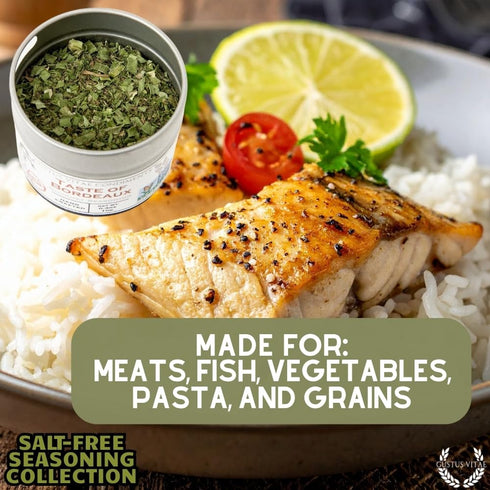 Set GLP-1 Salt-Free Gourmet Seasoning Collection | Artisanal Spice Blends Gift | Hand Crafted, Small Batch Spices | No