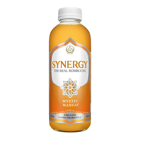 SYNERGY The Real Kombucha - Mystic Mango - 16 fl oz Bottle