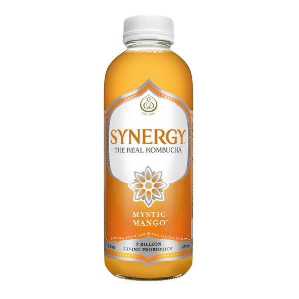 SYNERGY The Real Kombucha - Mystic Mango - 16 fl oz Bottle
