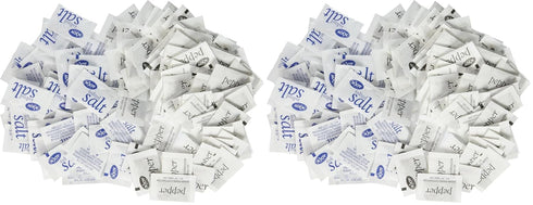 N'JOY Iodized Salt AND Pepper - Salt 1,200 ct., Pepper 800 ct