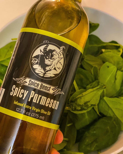 Spice Beast 375ml - Spicy Parmesan Infused Italian Extra Virgin Olive Oil
