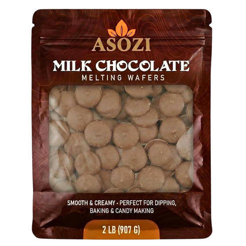Milk Chocolate Melting Wafers 2LB Smooth and Creamy Melting Chocolate Perfect for