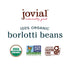 100% 13 Oz Jovial Organic Borlotti Beans - Borlotti, Organic Borlotti, No Saturated Fat, Gluten Free, Recyclable Glass