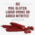 7g 5 oz. (Pack 8) Duke's Pork Hot & Spicy Smoked Shorty Sausages, Protein Per Serving, Easter Basket Stuffer for Men
