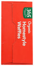 365 by Whole Foods Market 6 Pack, 7.4 oz , Organic Homestyle Waffles