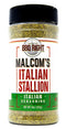 Malcom's Italian Stallion Seasoning, 11 oz - For Pizza, Pasta, Soups, Meats, Vegetables