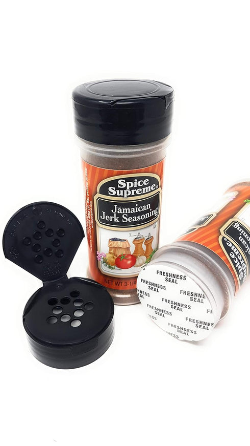 Spice Supreme Jamaican Jerk Seasoning - 3.25 oz Bottles, 2 Pack
