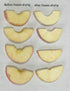 AFKCCPD 9.88 ounces/280 Freeze dried apple slices, grams, reusable sealed bag, low carbohydrate, used for snacks