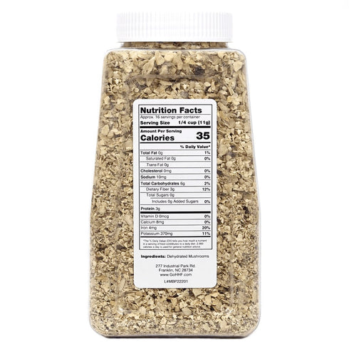 (6 oz, Harmony House Foods Dried Mushroom Bits & Pieces Quart Size Jar)
