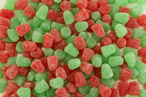 Planet Sweets Christmas Green and Red Spice Drops - 3 Pounds -