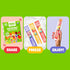 (Pack 50) DeeBee's Organics Classic SuperFruit Freezie Pops, No Added Sugars, No Artificial Flavors or Colors