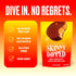 SkinnyDipped Milk Chocolate Peanut Butter Cups, Low Sugar, Gluten Free, 3.2oz Bag, 4 Pack (24 Cups Total)
