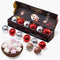 Hot Chocolate Bombs Marshmallow Filled Balls - Set of 6-2 Flavors White