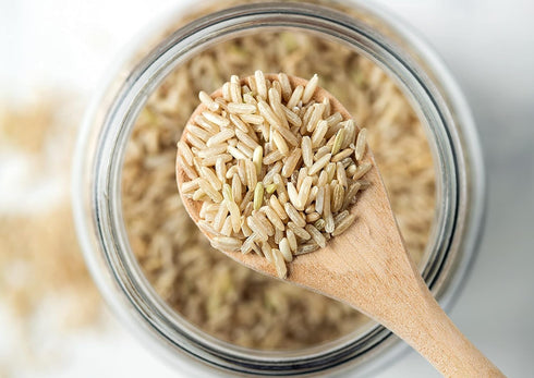 5 Food to Live Jasmine Brown Rice, Pounds Whole-Grain and Long-Grain Thai Rice, Vegan, Kosher, Bulk. Higher in Fiber
