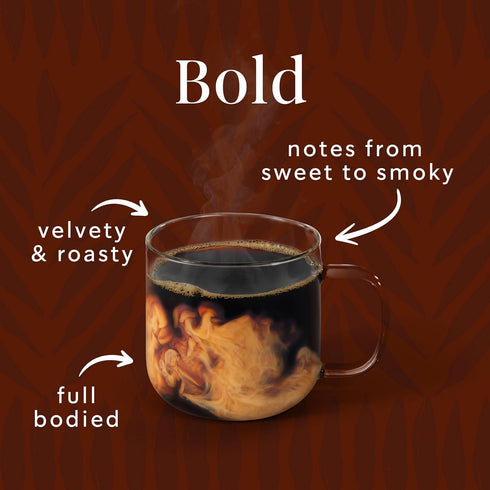 18 oz Starbucks Whole Coffee Beans, Dark Roast Hot or Iced Coffee, French Roast