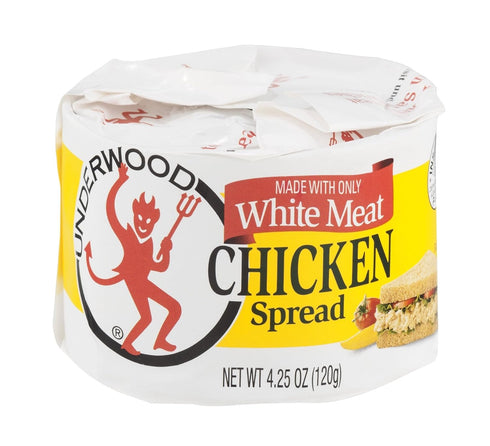 Underwood , White Meat Chicken Spread, 4.25oz Container (Pack of 4)