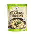 KD Chocolates 6 8.8 oz 90 Organic Cilantro & Lime Rice, Vegan, Gluten Free, Pouches, Each, USDA Organic, Ready