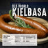Kielbasa Whole30 (4 Pack, 14oz Pedersons Farms, Old World Rope Pork Sausage, Use/Freeze) - No Sugar Added, Uncured