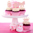 48 Pieces Baby Shower Cupcake Toppers for Girls, Glitter Pink Baby Girl Food Picks