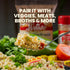 14 Oz,3-Pack De Mi Pais Couscous Marmahon - Handmade, Whole Wheat, High in Fiber, Good Source of Energy, Middle Eastern