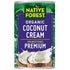Native Forest Organic Unsweetened Premium Coconut Cream, 5.4 Fl Oz, Dairy Free, Non-GMO, USDA Organic, Heavy Cream