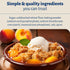 Calhoun Bend Mill Peach Cobbler Mix | 8 Oz (Pack of 1) - Easy to Make Classic Southern Dessert