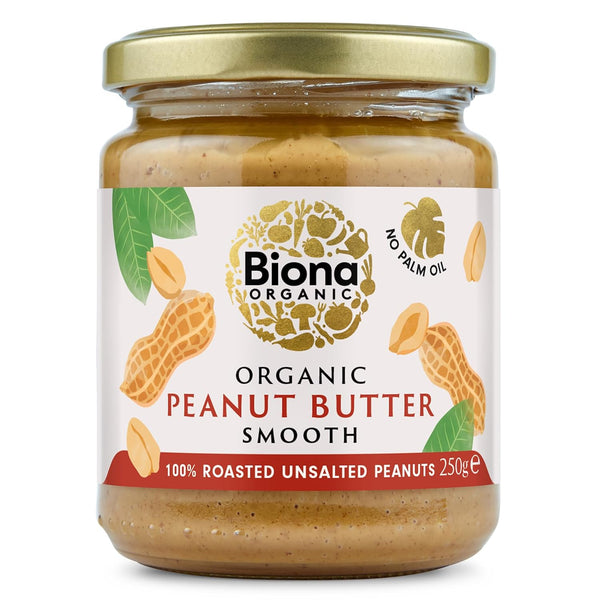 Biona Organic - Peanut Smooth Butter - 500g
