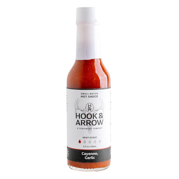 Cayenne, Garlic Hot Sauce by Hook & Arrow - Mild Spice, Award