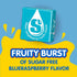 Starburst Singles To Go Zero Sugar Drink Mix, Blue Raspberry, 6 CT Box (Pack of 1)