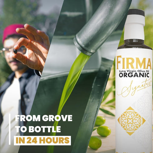 500 mL (1000+ 2025/26 (16.9 Oz) FIRMA Signature Organic, Extremely High Phenolic mg/kg), USDA Organic Tunisian Extra