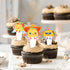 Uwaikin Yummy set 24pcs Cute Taco Bout Dessert Cupcake Topper Cheer to Mexican Food Fiesta Festival Theme Decorations