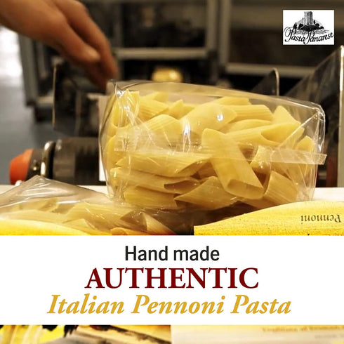 500g 17.63oz (3 pack) Pasta Panarese Pici Pasta - Wheat Pasta Made in Italy, /