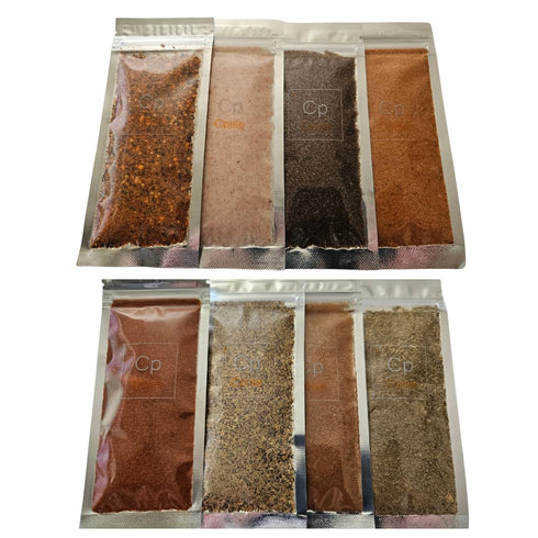 Cpise ORGANIC Camping Spice Set with 8 Essential Spices for Camping &