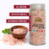 Jar-17.5oz, 1.09 (Pack 1) (5305) Himalayan Chef Himalayan Pink Salt, Coarse Salt, Grain, Glass Pound