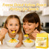 Nahasahr 7.06oz 100% Smoothies(200g) Freeze Dried Yellow Peach Slices- Nature Dehydrated Peaches Chips with Sugar