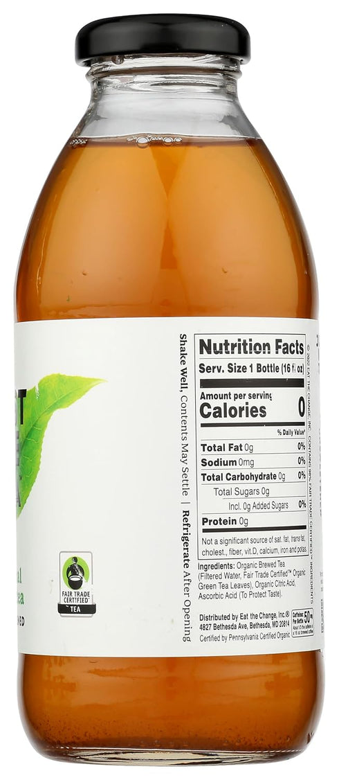 16 Oz Just Ice Tea, Tea Green Original Organic, Fl