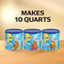10 Lipton Diet Raspberry Iced Tea Mix Quarts Each Z ero Sugar, Caffeinated Powder Drink Mix
