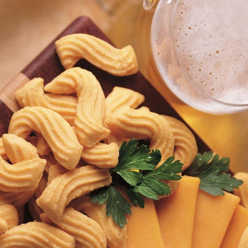 6 oz, Pack 1 J&M Foods Original Cheese Straws, Family Favorite Snacks, Made with Aged Cheddar, Simple Ingredients