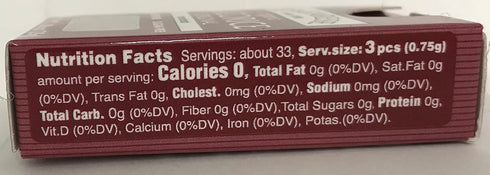 Zagarese 100% Organic Licorice, Original, 0.88 Ounce Flip Top Box