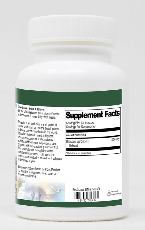 Terravita 4:1 (1 oz, 519354) Broccoli Sprout Powder ZIN: