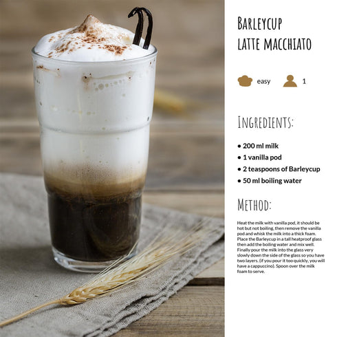 Barleycup 100 Organic Instant Cereal Coffee Drink, GR